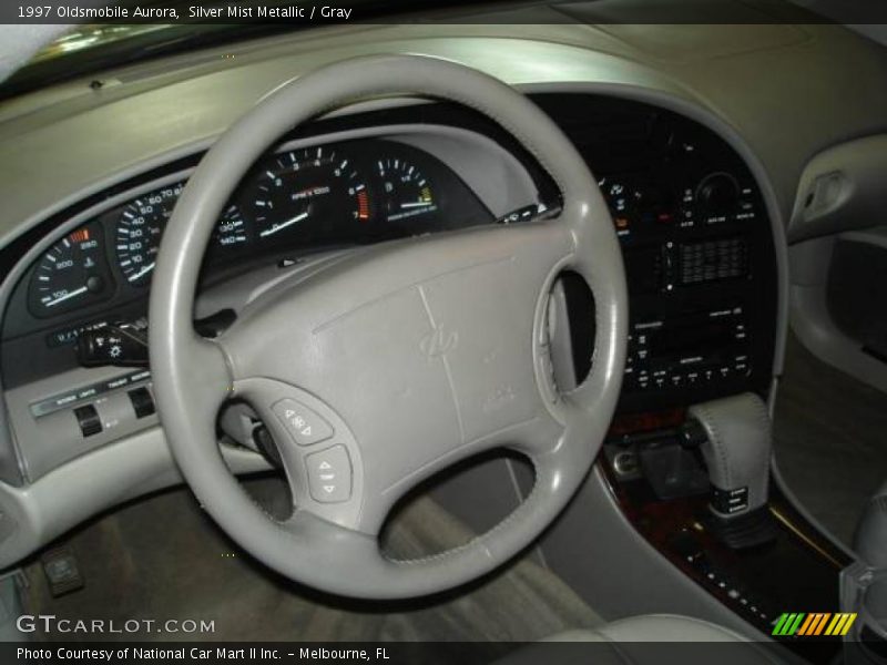 Silver Mist Metallic / Gray 1997 Oldsmobile Aurora