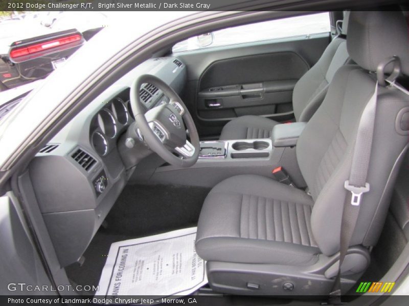 2012 Challenger R/T Dark Slate Gray Interior