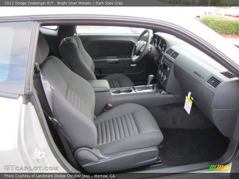  2012 Challenger R/T Dark Slate Gray Interior
