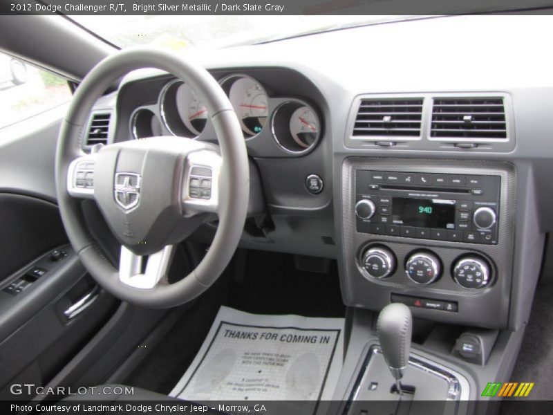 Dashboard of 2012 Challenger R/T