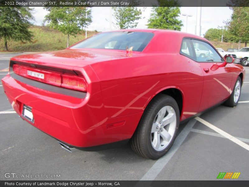 Redline 3 Coat Pearl / Dark Slate Gray 2012 Dodge Challenger SXT
