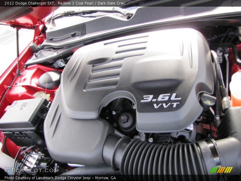 Redline 3 Coat Pearl / Dark Slate Gray 2012 Dodge Challenger SXT