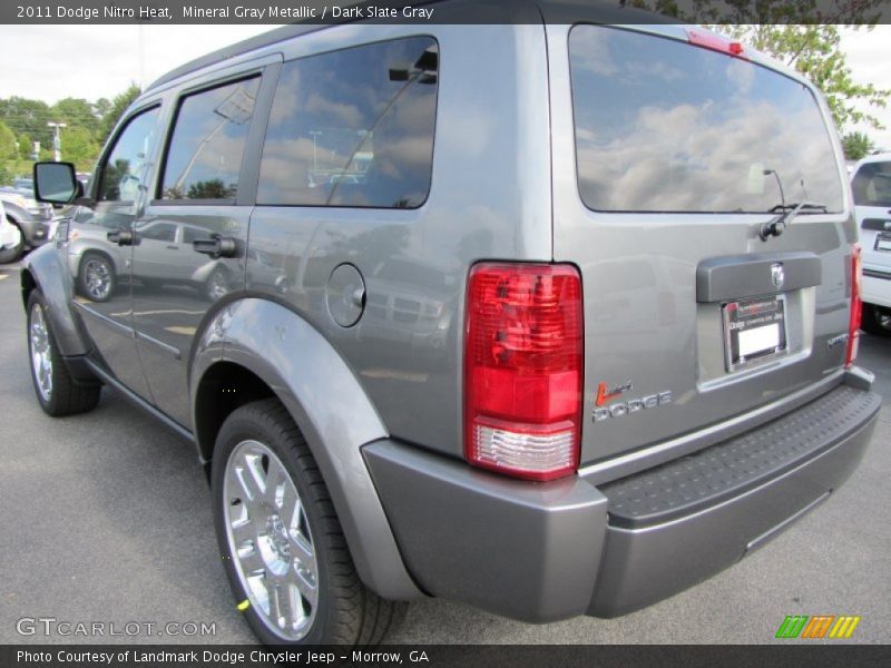 Mineral Gray Metallic / Dark Slate Gray 2011 Dodge Nitro Heat