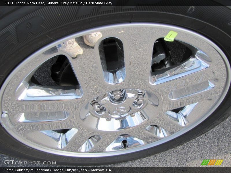 Mineral Gray Metallic / Dark Slate Gray 2011 Dodge Nitro Heat