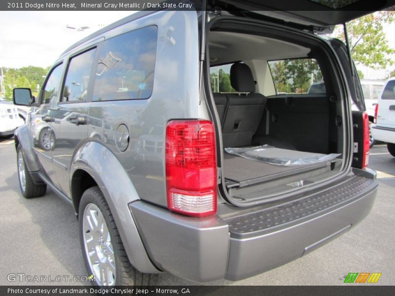Mineral Gray Metallic / Dark Slate Gray 2011 Dodge Nitro Heat