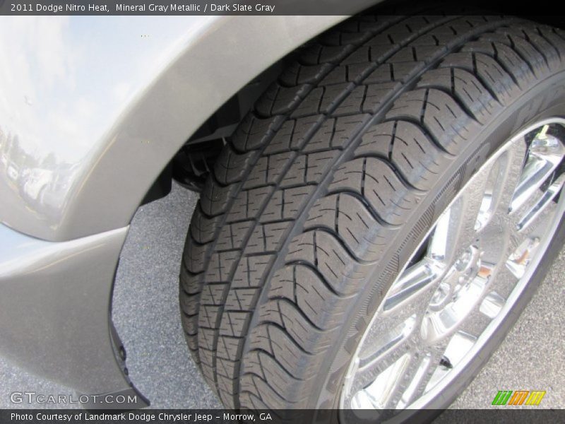 Mineral Gray Metallic / Dark Slate Gray 2011 Dodge Nitro Heat