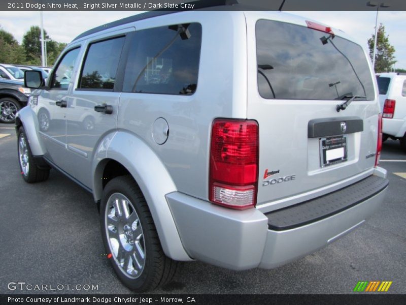 Bright Silver Metallic / Dark Slate Gray 2011 Dodge Nitro Heat