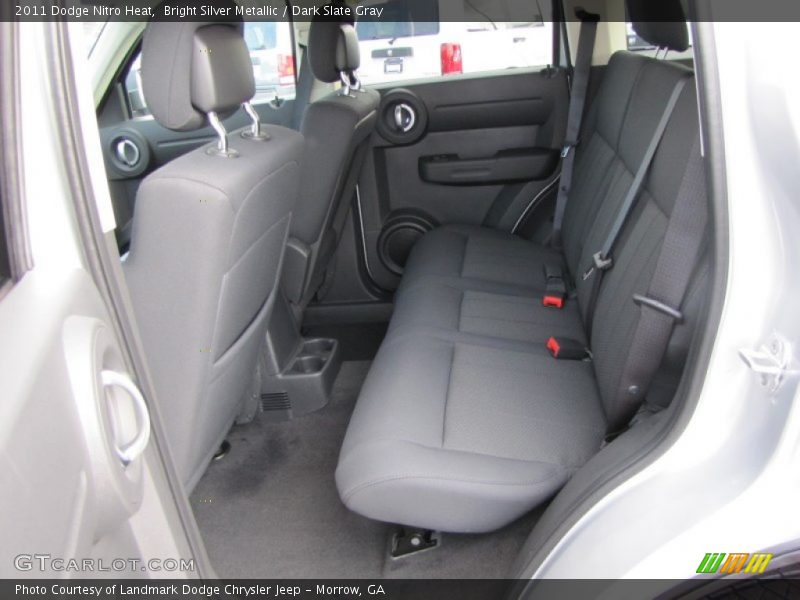 Bright Silver Metallic / Dark Slate Gray 2011 Dodge Nitro Heat