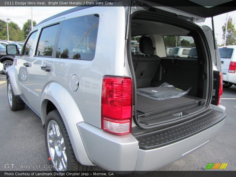 Bright Silver Metallic / Dark Slate Gray 2011 Dodge Nitro Heat
