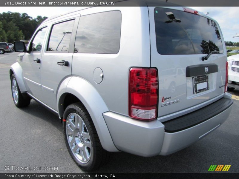 Bright Silver Metallic / Dark Slate Gray 2011 Dodge Nitro Heat