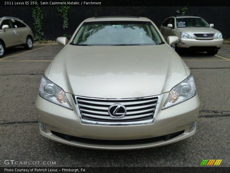 Satin Cashmere Metallic / Parchment 2011 Lexus ES 350