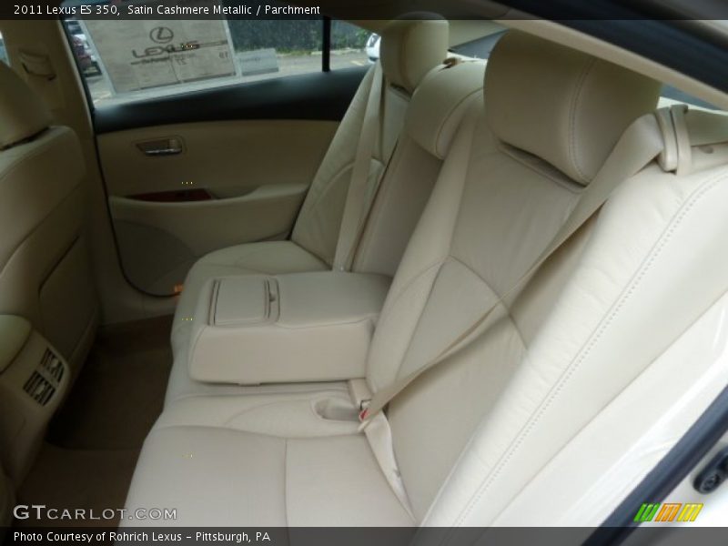Satin Cashmere Metallic / Parchment 2011 Lexus ES 350