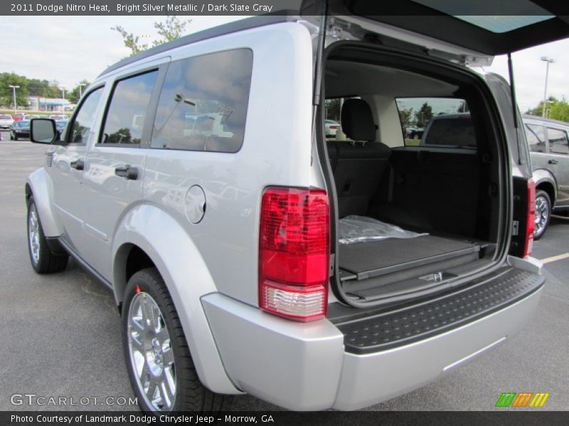 Bright Silver Metallic / Dark Slate Gray 2011 Dodge Nitro Heat