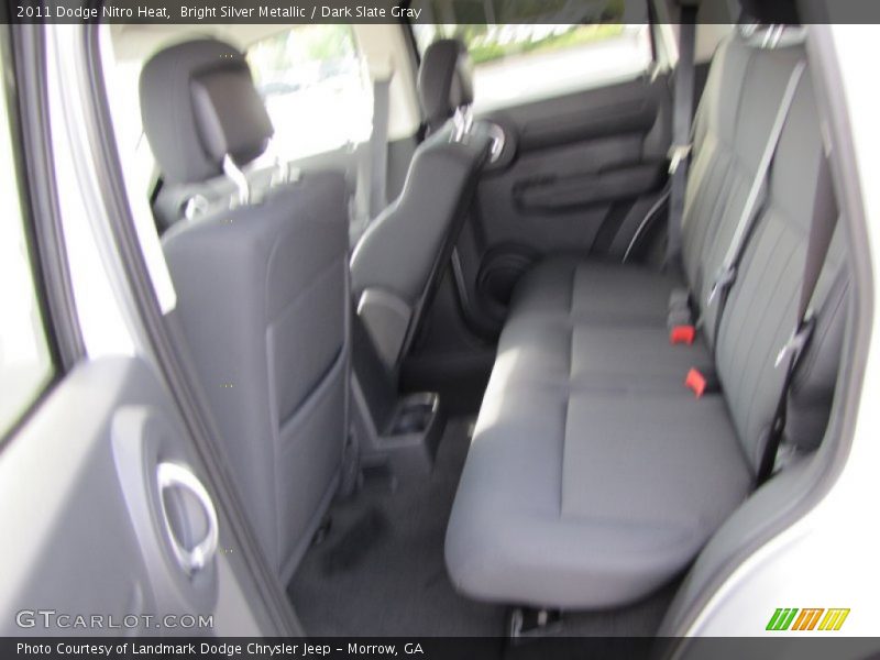 Bright Silver Metallic / Dark Slate Gray 2011 Dodge Nitro Heat
