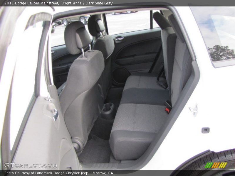 Bright White / Dark Slate Gray 2011 Dodge Caliber Mainstreet