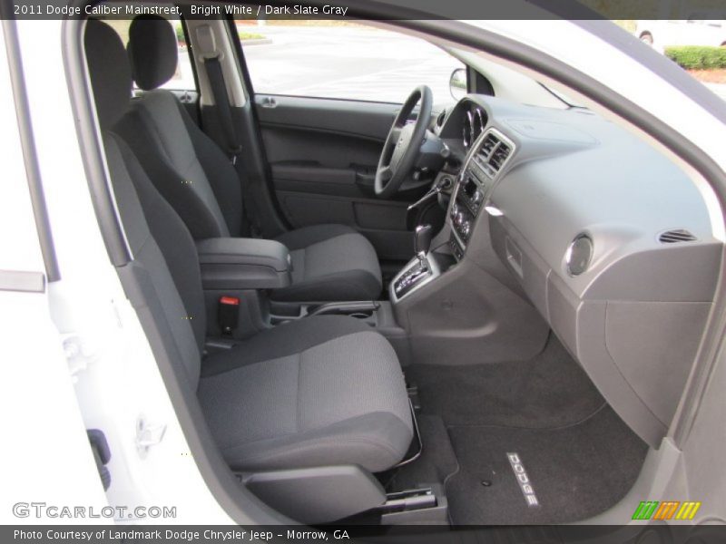 Bright White / Dark Slate Gray 2011 Dodge Caliber Mainstreet
