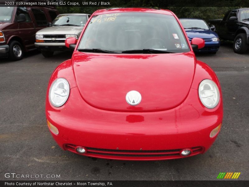 Uni Red / Black 2003 Volkswagen New Beetle GLS Coupe
