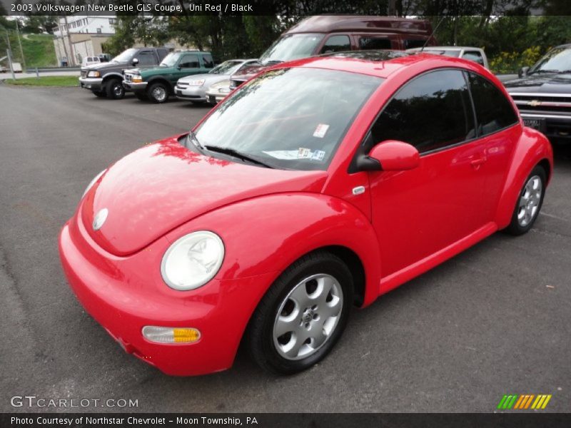 Uni Red / Black 2003 Volkswagen New Beetle GLS Coupe