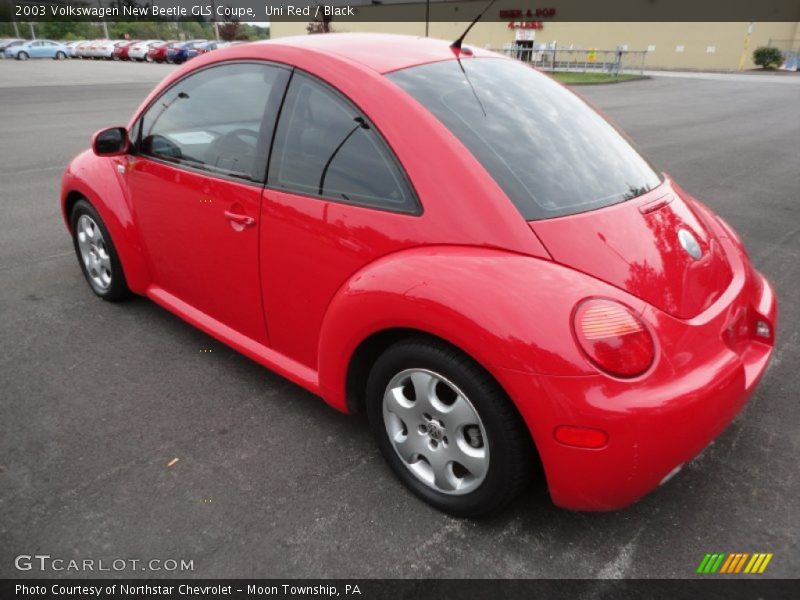 Uni Red / Black 2003 Volkswagen New Beetle GLS Coupe