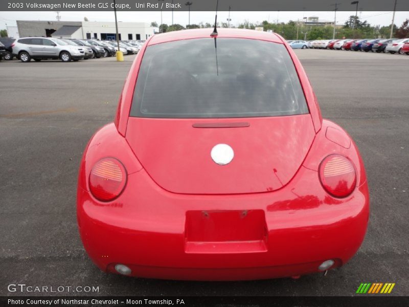 Uni Red / Black 2003 Volkswagen New Beetle GLS Coupe