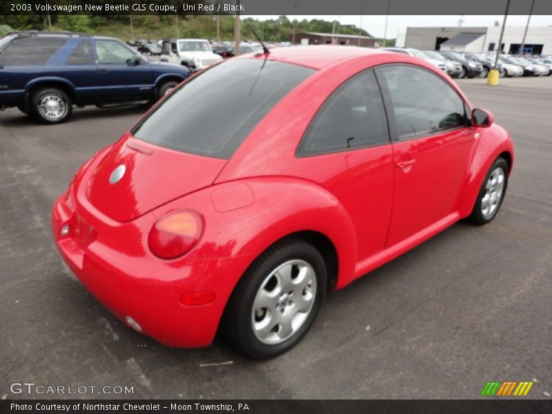 Uni Red / Black 2003 Volkswagen New Beetle GLS Coupe