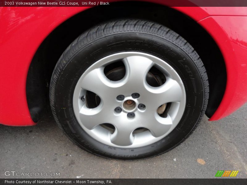 Uni Red / Black 2003 Volkswagen New Beetle GLS Coupe