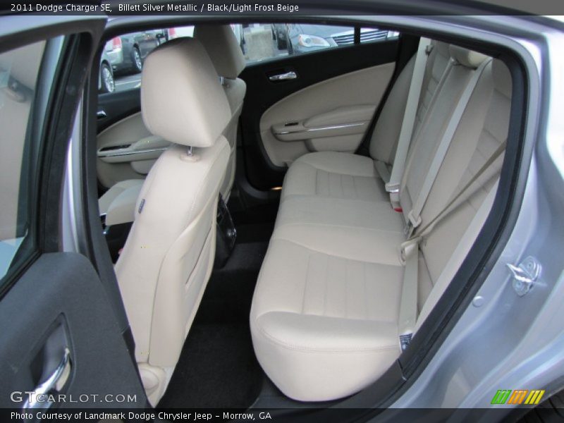 Billett Silver Metallic / Black/Light Frost Beige 2011 Dodge Charger SE