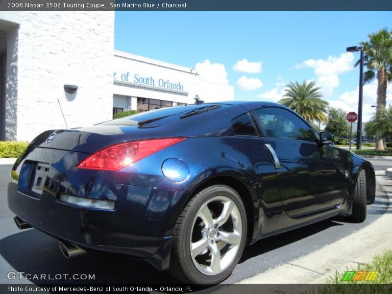  2008 350Z Touring Coupe San Marino Blue