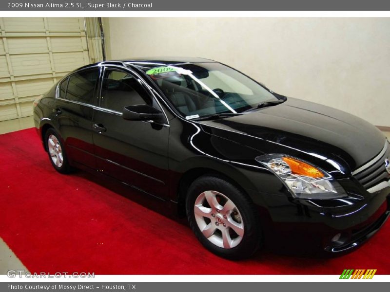 Super Black / Charcoal 2009 Nissan Altima 2.5 SL