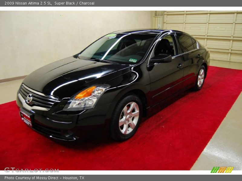 Super Black / Charcoal 2009 Nissan Altima 2.5 SL