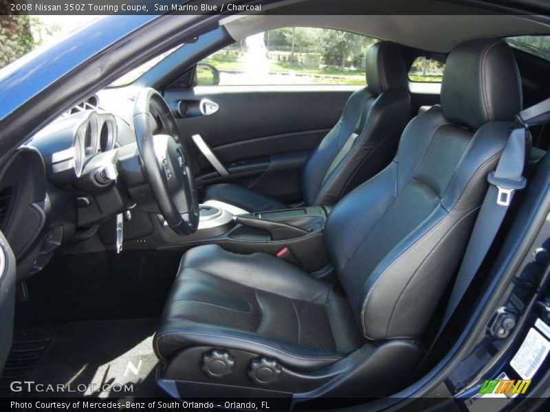  2008 350Z Touring Coupe Charcoal Interior
