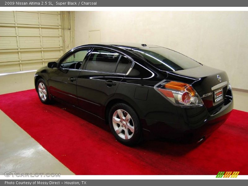 Super Black / Charcoal 2009 Nissan Altima 2.5 SL