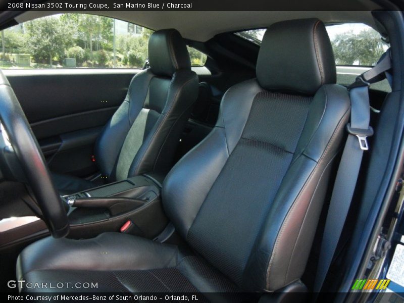  2008 350Z Touring Coupe Charcoal Interior