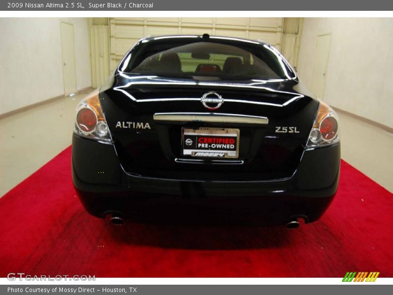 Super Black / Charcoal 2009 Nissan Altima 2.5 SL