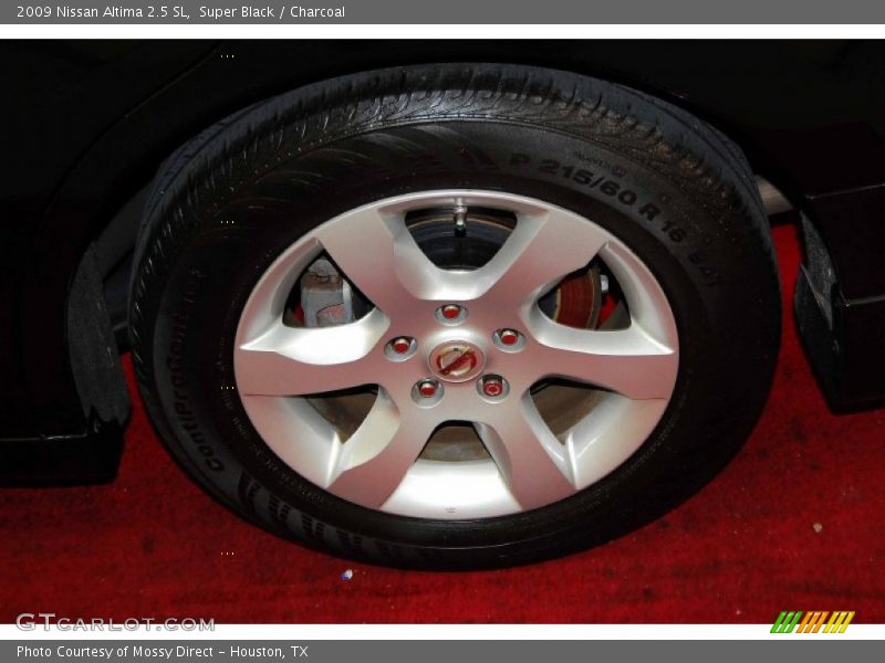 Super Black / Charcoal 2009 Nissan Altima 2.5 SL