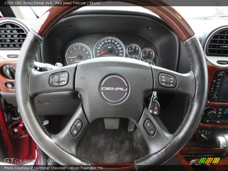 Red Jewel Tintcoat / Ebony 2008 GMC Envoy Denali 4x4