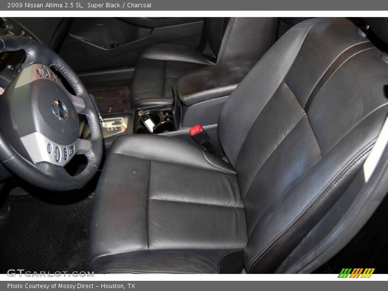 Super Black / Charcoal 2009 Nissan Altima 2.5 SL