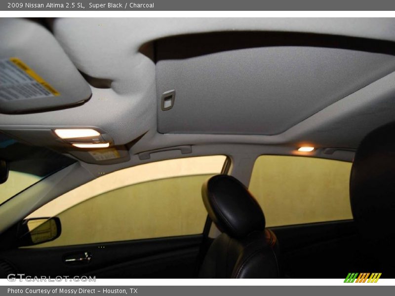 Super Black / Charcoal 2009 Nissan Altima 2.5 SL