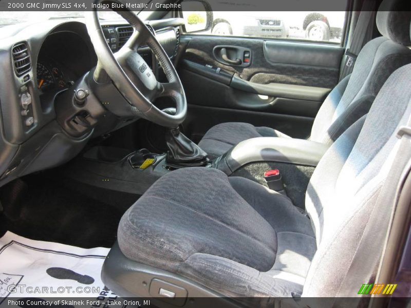 Indigo Blue Metallic / Graphite 2000 GMC Jimmy SLS 4x4
