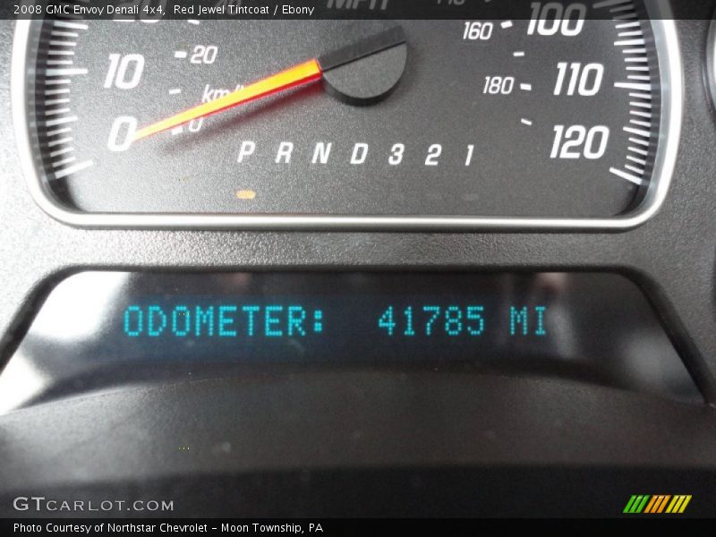 Red Jewel Tintcoat / Ebony 2008 GMC Envoy Denali 4x4