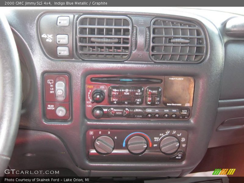 Indigo Blue Metallic / Graphite 2000 GMC Jimmy SLS 4x4
