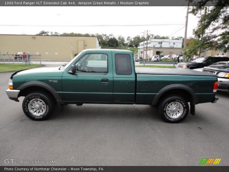  1999 Ranger XLT Extended Cab 4x4 Amazon Green Metallic