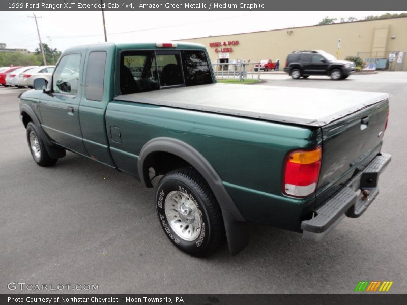  1999 Ranger XLT Extended Cab 4x4 Amazon Green Metallic