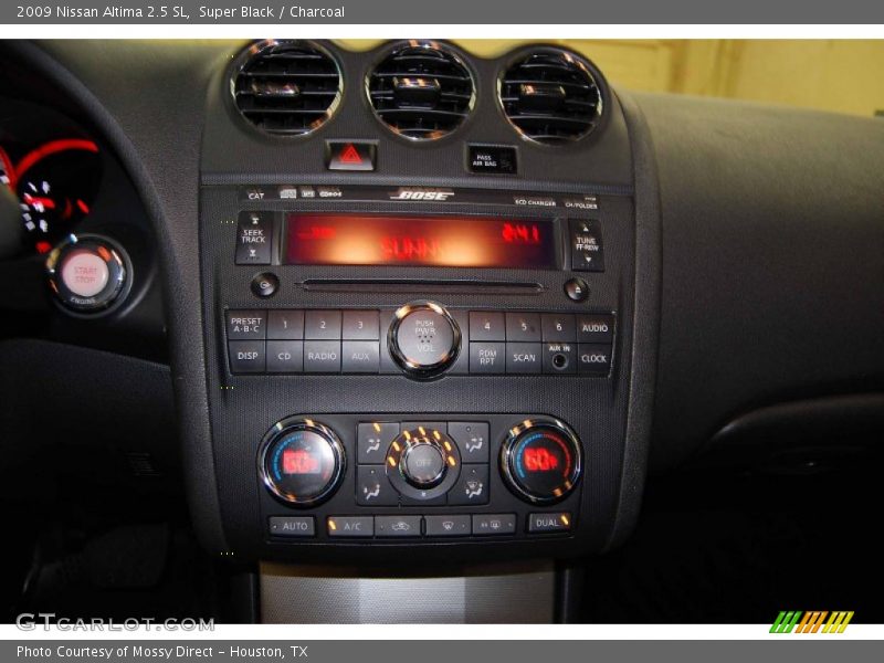 Super Black / Charcoal 2009 Nissan Altima 2.5 SL