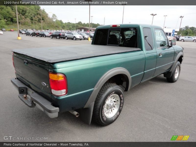  1999 Ranger XLT Extended Cab 4x4 Amazon Green Metallic