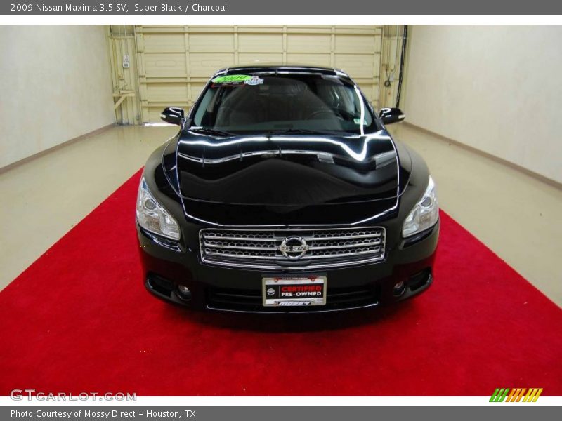 Super Black / Charcoal 2009 Nissan Maxima 3.5 SV
