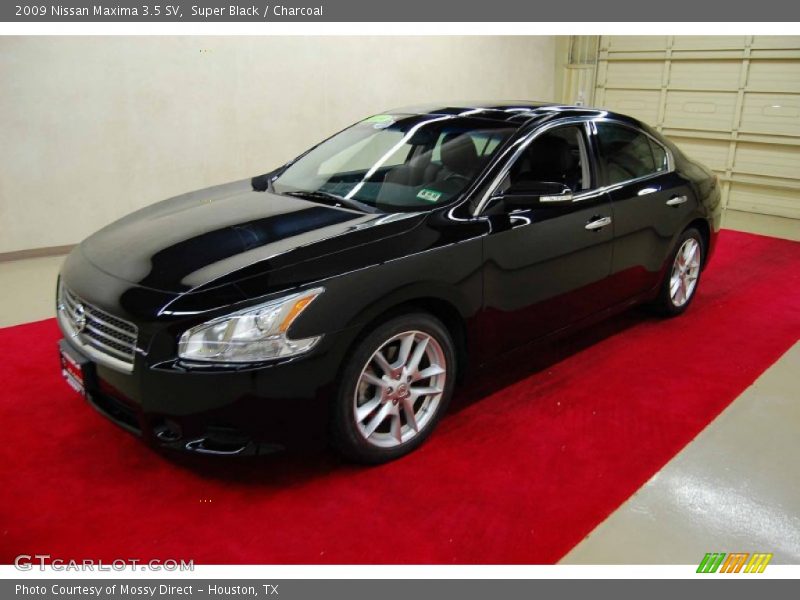 Super Black / Charcoal 2009 Nissan Maxima 3.5 SV