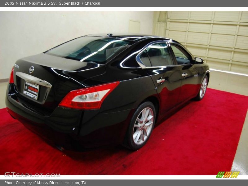 Super Black / Charcoal 2009 Nissan Maxima 3.5 SV