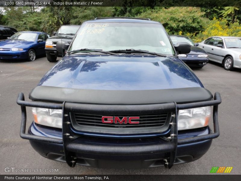 Indigo Blue Metallic / Pewter 2000 GMC Jimmy SLS 4x4