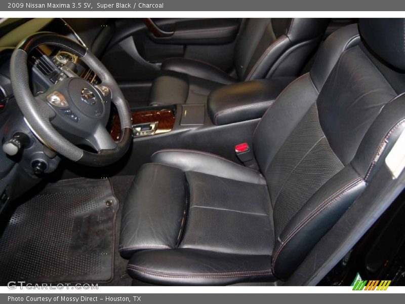 Super Black / Charcoal 2009 Nissan Maxima 3.5 SV